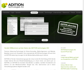adition.de: ADITION technologies AG | Startseite
ADITION technologies AG, Startseite