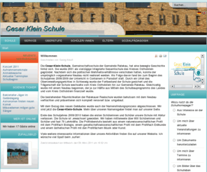 cesar-klein-schule.de: Willkommen
Homepage der Cesar Klein Gemeinschaftsschule in Ratekau - Schleswig-Holstein (Ostholstein)