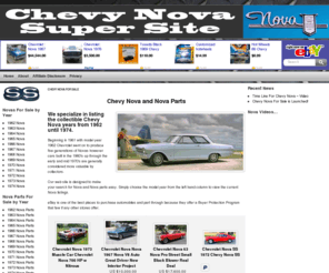 chevynovaforsale.com: Chevy Nova For Sale
Chevy Nova For Sale - Browse 100's of UPDATED Chevy Nova listings - The biggest Chevy Nova site on the net! Novas and Nova parts for sale.