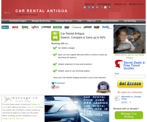 carrentalantigua.info: Car Rental Antigua | Compare & Book Antigua Car Hire Deals
Why pay more than you should for car rentals in Antigua? Save on luxury or cheap Antigua car hire. Avis-Budget-Europcar & more. Free & easy. Click now.