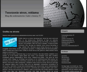 webessence.pl: Tworzenie stron, reklama
Blog dla webmasterów i ludzi z branży IT.