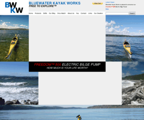 kayakelectricbilgepump.com: Bluewater Kayak Works – Home to the Revolution in Sea Kayaking Makers of the Original FreedomTM Electric Bilge Pump Systems
Makers of the original Freedom 500, a lightweight, rechargeable and totally waterproof electric bilge pump system for sea kayaks. Patents pending.