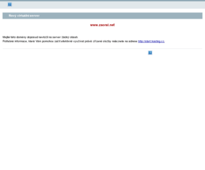 zaoral.net: HOSTING.CZ - nový virtuální server
