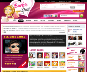 barbiespot.com: BarbieSpot - Free Games For Girls
Play all types of girl games all for free!