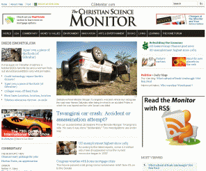 csmonitor.com: The Christian Science Monitor | csmonitor.com
The Christian Science Monitor - an independent daily newspaper providing context and clarity on national and international news, peoples and cultures, and social trends.