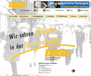 dbsh.de: DBSH Deutscher Berufsverband fr Soziale Arbeit (DBSH) e.V.
DBSH Deutscher Berufsverband fr Soziale Arbeit e.V.