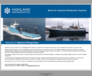 highlandrefrigeration.com: Highland Refrigeration - Marine & Industrial Refrigeration Systems
