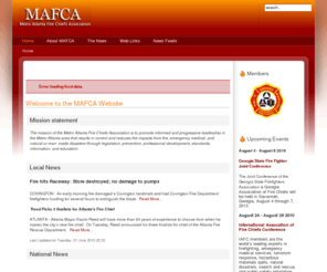 metrochiefs.com: Welcome to the MAFCA Website
The Metro Atlanta Fire Chiefs Association