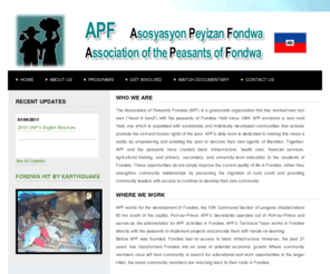 apfhaiti.org: Earthquake Disaster in Fondwa Leogane, Haiti | Peasants Association of Fondwa
Photos and Description of Haiti Earthquake Damage to Farmers and Peasants in Fondwa, Haiti