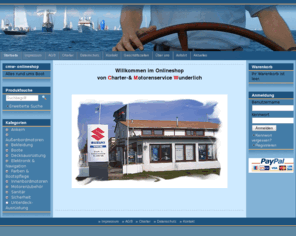 cmw-shop.com: cmw- onlineshop - Alles rund ums Boot

 
 
 
 
 
 
 
 Willkommen im Onlineshop
 von Charter-& Motorenservice Wunderlich
  
  
 
  
  
  
