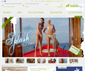 eco-bikini.info: Eco-Bikini.de von GREENbay Olympia - Bikini, Tankini, Badeanzug, Shorts, uvm. - ökologisch sinnvolle, nachhaltige Bademode
Weltweit die erste vollständige ökologisch sinnvolle und nachhaltige Bademoden-Kollektion für Bikini, Tankini, Badeanzug und Shorts.