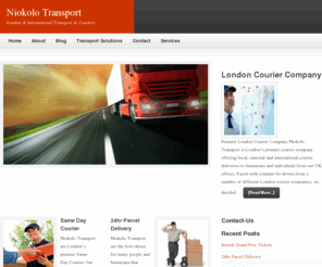 niokolo-transports.com: London Courier | Next Day Courier London| Next Day Courier | Transport Courier
London Sameday / Nextday Courier Transport Company offering 24 Hour, 7 Day Service. Courier London