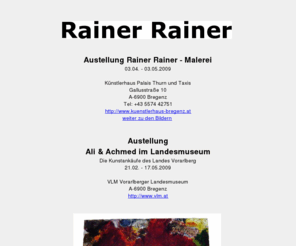 rainerrainer.com: Rainer Rainer
