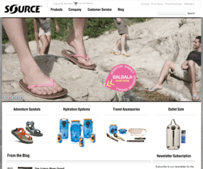 spresh.info: SOURCE - Leaders in Adventure Sandals & Hydration
Buy SOURCE sandals & hydration packs straight from the factory at discounted prices! SOURCE are leaders in hydration and sandal technology.