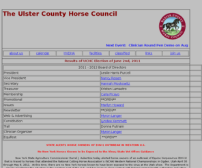 uchc-ny.org: The Ulster County Horse Council
Ulster County Horse Council - a chapter of the NYSHC.>    <script language=