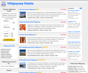 villajoyosahotels.com: Villajoyosa Hotels - Hotels in Villajoyosa, Spain
Discover, read reviews and compare Villajoyosa Hotels - Check rates, availability and book Villajoyosa Hotels direct online and save. 