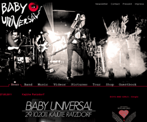 baby-universal.com: ,,/// www.Baby-Universal.com \\\,,: News
Aktuelle News rund um Baby Universal, jetzt wird endlich wieder gerockt! Be a Baby Universal