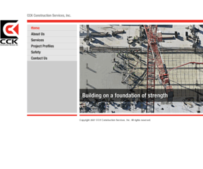 cckservices.com: CCK Construction Services, Inc.
The Colasanti Companies is one of the largest and most respected self-perform concrete, specialty and general contractors in the U.S.  We offer complete turnkey concrete construction, from form work to steel erection, to finishing.
