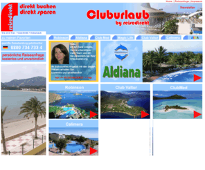 cluburlaub-guenstiger.com: cluburlaub-guenstiger.de: Cluburlaub im Robinson, Club Aldiana, Magic Life,  Clubmed, Calimera, A-Rosa
Bei cluburlaub-guenstiger.de finden Sie topaktuelle Angebote für Cluburlaub bei Robinson, Club Aldiana, Magic Life, Calimera, Club Valtur, Kreuzfahrten, Clubschiff Aida.