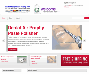 dental-equipment-supply.com: Dental Equipment | Dental Supply | Dental Products
Specializing in intraoral dental cameras, dental curing lights, amalgamators, dental scalers, handpieces and parts