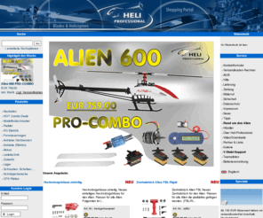 rchelisport.com: Heli Professional
Heli Professional - Hersteller von ferngesteuerten Modellhubschraubern - Vertrieb von Rotorblttern, weltweiter Versand mit Online Shop