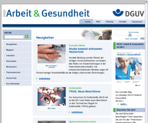 arbeit-und-gesundheit.de: Arbeit und Gesundheit -   
'Arbeit und Gesundheit', die Fachzeitschrift für Sicherheit und Gesundheitsschutz bei der Arbeit. 'Arbeit und Gesundheit' richtet sich an Fachkräfte für Arbeitssicherheit, Sicherheitsbeauftragte, Fach- und Führungkräfte und an alle Beschäftigte in Betrieben.