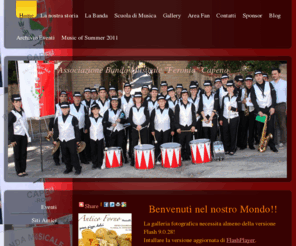 bandamusicalecapena.com: Home - bandamusicalecapenas JimdoPage!
sito dell'Associazione banda musicale Feronia di Capena diretta dal maestro Attilio Marzoli.