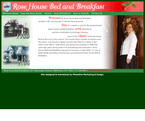 rosehousebandb.com: Rose House Bed and Breakfast
