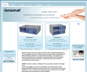 transpiration-des-mains.com: Ionomat : problèmes de transpiration
Ionomat : pour lutter contre la transpiration excessive