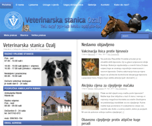 veterinarskastanicaozalj.com: Veterinarska stanica Ozalj
Coming Soon Page WordPress Plugin is simply a modern version of the under construction page that you can use if you are about to launch your website, doing some cool enhancements on the design or just fixing some stupid bugs on your WordPress blog or website.