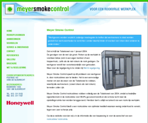 meyersmokecontrol.com: MeyerSmokeControl rookcabines: rookcabine: rookvrije werkplek: schone lucht zonder sigarettenrook
De MeyerSmokeControl rookcabines zijn ideaal voor een rookvrije werkplek. De Tabakswet van 2004: schadelijke sigarettenrook wordt in de rookcabine gezuiverd en wordt schone lucht.