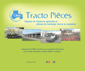 occasions-pieces-tracteurs.com: :: TRACTEUR D'OCCASION ::
Negoce de tracteur agricole et pièces neuves et occasion toutes marques. Vente de pieces neuve et occasion toute marque pour tracteur agricole. Une équipe sympa à votre écoute et votre service.