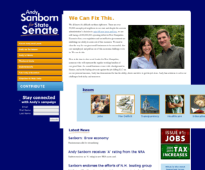 andy4senate.com: Andy Sanborn — for State Senate
for State Senate