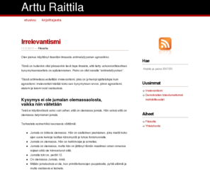 artturaittila.com: Arttu Raittila
