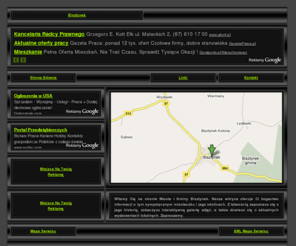 bisztynek.com: Bisztynek - Portal Miasta i Gminy Bisztynek
Witamy Cię na stronie Miasta i Gminy Bisztynek. Nasza witryna oferuje Ci bogactwo informacji o tym sympatycznym miasteczku i jego okolicach. Z łatwością zapoznasz się z jego historią, zobaczysz interaktywną galerię zdjęć, a także dowiesz się o aktualnych wydarzeniach lokalnych. Zapraszamy.