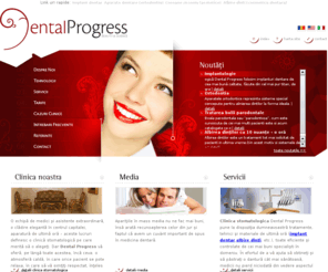 dentalprogress.ro: Clinica stomatologica, implant dentar, albire dinti, cosmetica dentara
Dental Progress :: Este o clinică stomatologică de ultimă oră unde implantul dentar, albirea dinţilor, cosmetica dentară sau aparatele dentare nu mai reprezintă de multă vreme un secret.