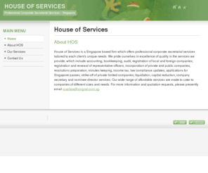houseofservices.com: House of Services
House of Services website