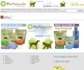 petnaturals.com: Pet Naturals, dog vitamins, cat vitamins, supplements, online store, buy your pet vitamins online
Pet Naturals produces high quality vitamins and supplements for dogs and cats. Our line of pet producs include tablets, liquids, and soft ches. We help pets live healty lives.*