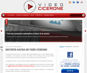 videocicerone.com: Video Cicerone
Tutoriales de After Effects, efectos visuales, Inspiratción. Consejos y trucos de After Effects, ayuda de After Effects.