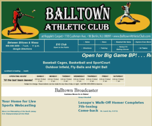 balltownathleticclub.com: Balltown Athletic Club
Balltown Athletic Club forBaseball Batting Cages and Pitching Training in New Jersey