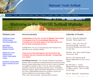 mahwahyouthsoftball.org: Mahwah Softball Home
Mahwah, NJ Official Softball Website