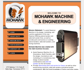 mohawkmach.com: After Market Cemco Planer Heads & Newman Whitney Wide Belt Sanders
Sales & consulting of Newman Whitney planer sanders, wide belt sanders, boring machine parts & woodworking machine parts. Parts & service for Cemco sheet metal polishing & deburring machines.