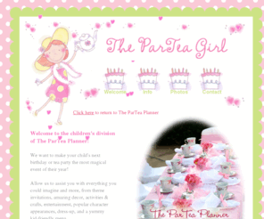 theparteagirl.com: ~*~ The ParTea Girl ~*~ Welcome!
Children's Tea Parties for Birthdays and Special Occasions. Serving Orange County, CA