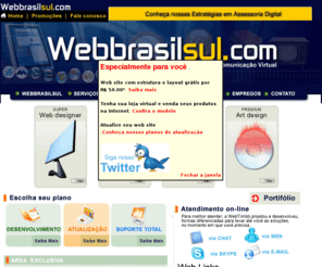 webbrasilsul.com: Webbrasilsul...:::: Soluções estratégicas em Comunicação Virtual ::::
