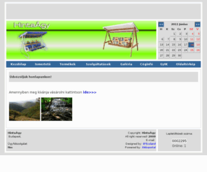 hintaagy.hu: Üdvözöljük honlapunkon! : HintaÁgy
HintaÁgy