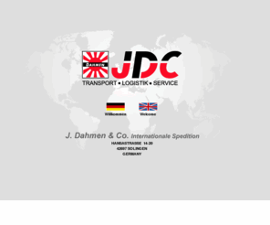 jdc-logistics.com: JDC - J. Dahmen & Co - Die Spedition in Solingen NRW
JDC - J. Dahmen & CO, Die Spedition in Solingen NRW - Tägliche Lkw- Stückgutverkehre zu über 37 Zielstationen in Deutschland sowie die Abfertigung von Teil- u. Komplettladungen, Stückgutverhehre, weltweite Import- und Exportlogistik mittels Lkw, Flugzeug, Schiff und Bahn.