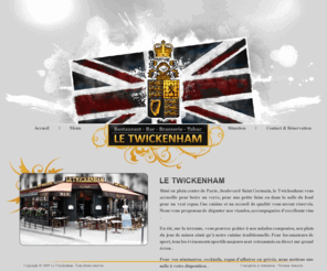 letwickenham.com: TWICKENHAM  Bar Brasserie Tabac - Pub St Germain Paris
TWICKENHAM - 68 Boulevard Saint Germain 75005 Paris: bar pub anglais traditionnel à St germain Paris 05, restaurant et bar