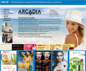 parfuemerie-arcadia.com: Parfümerie Arcadia in Heilbronn
