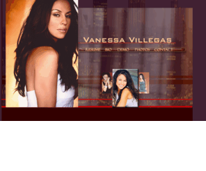 vanessamvillegas.com: vanessavillegas.com :: Official Website of Vanessa Villegas
The Official Website of Vanessa Villegas, actress