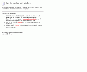 vanlobensels.nl: HTTP 404 Niet gevonden
